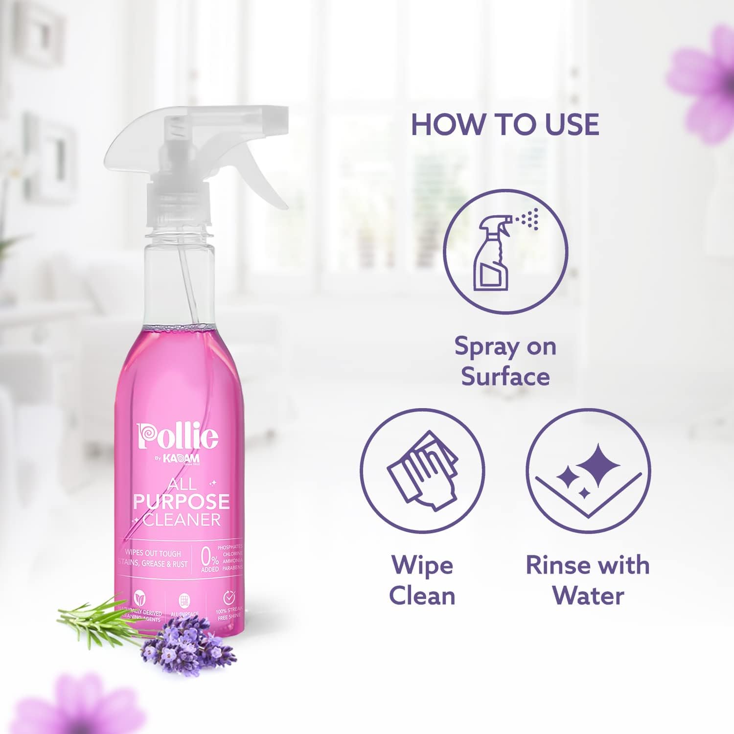 6413 All Purpose Cleaner | Kills 99.9% germs | Cleans Tough Stains, Grease and Rust on Gas Stove, Chimney, Kitchen Sinks, Walls, Rusty Surfaces ( 400gm ) DeoDap 6413 All Purpose Cleaner | Kills 99.9% germs | Cleans Tough Stains, Grease and Rust on Gas Stove, Chimney, Kitchen Sinks, Walls, Rusty Surfaces ( 400gm ) DeoDap